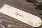 Preview: Lesezeichen floral  -personalisiert-